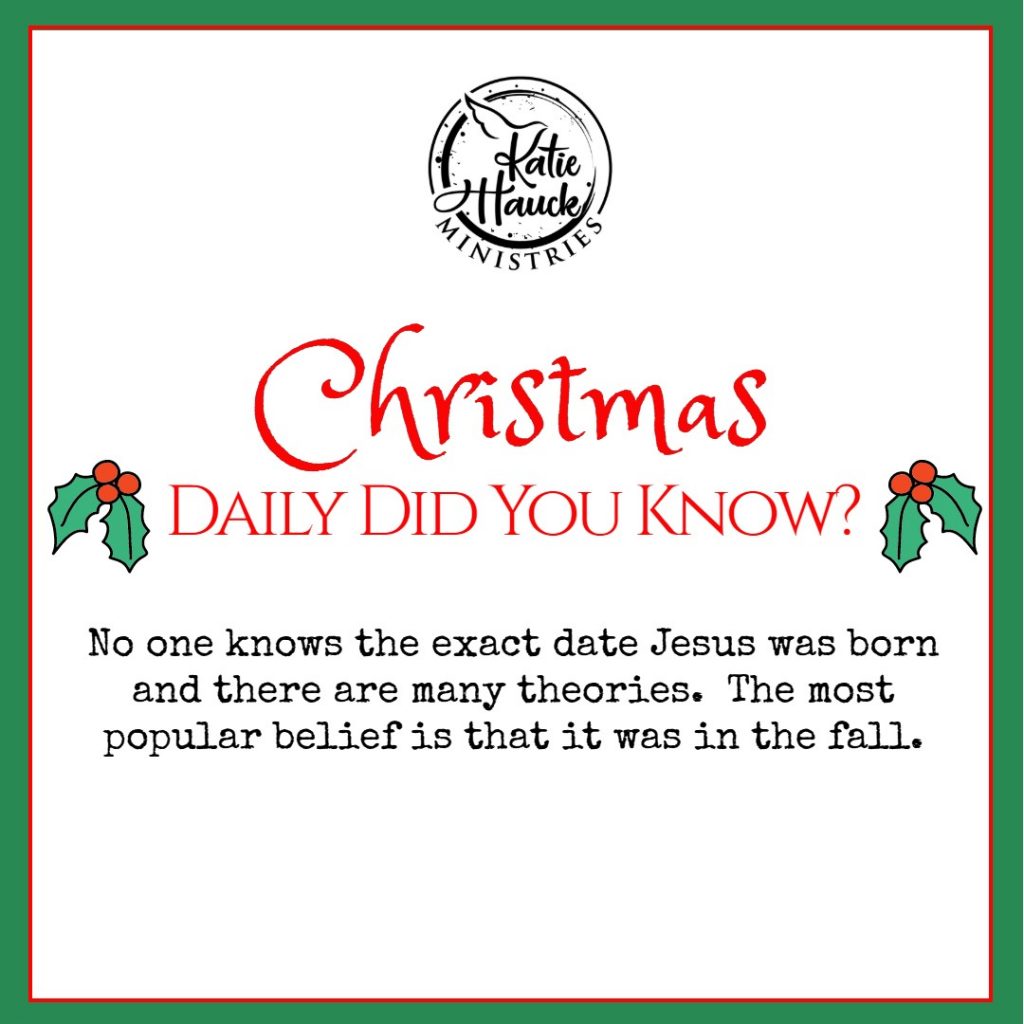 When was Jesus Born?