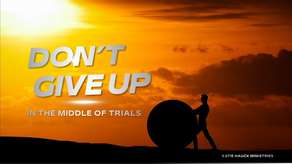 Don’t Give Up In The Middle of Trials: Paul’s Story